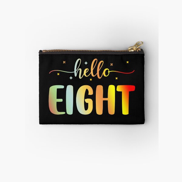 Item preview, Hello Eight | 8 Year Old | 8th Birthday Girl designed and sold by AMINE  ★★★★★.