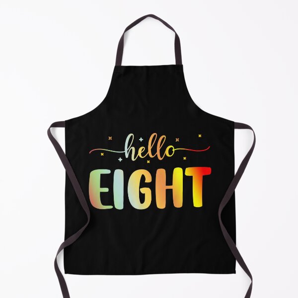 Item preview, Hello Eight | 8 Year Old | 8th Birthday Girl designed and sold by AMINE  ★★★★★.