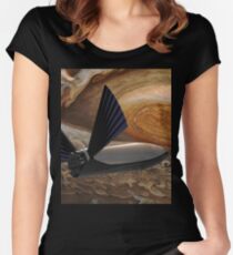 Spacex Interplanetarisches Transportsystem Tailliertes Rundhals-Shirt