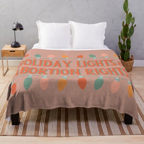Item preview, Holiday lights and abortion rights designed and sold by SunriseAndHoney.