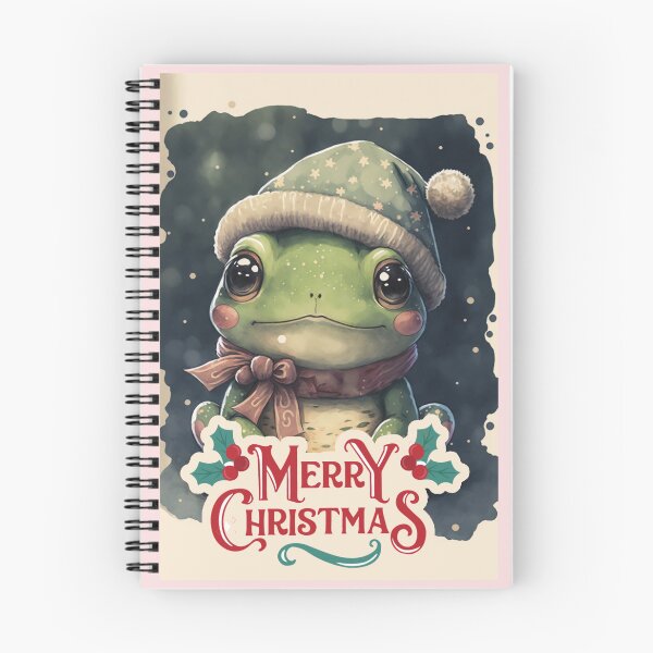 Item preview, Christmas Frog -  Holiday Greeting Cards designed and sold by Milovani.