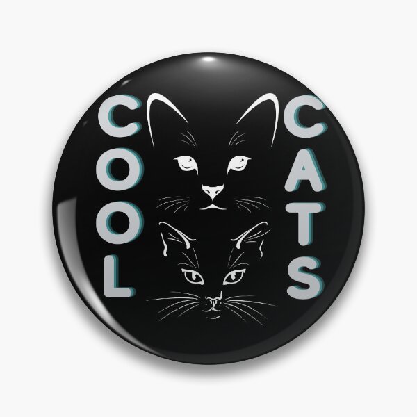 Item preview, Cool cats on white designed and sold by The-Blue-Feline.
