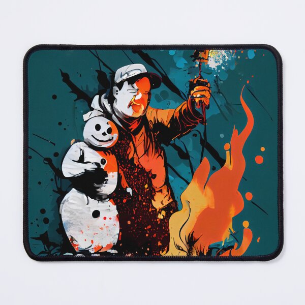 Item preview, #StayFrosty, Snowman Selfie (Art only) designed and sold by David Apricot.