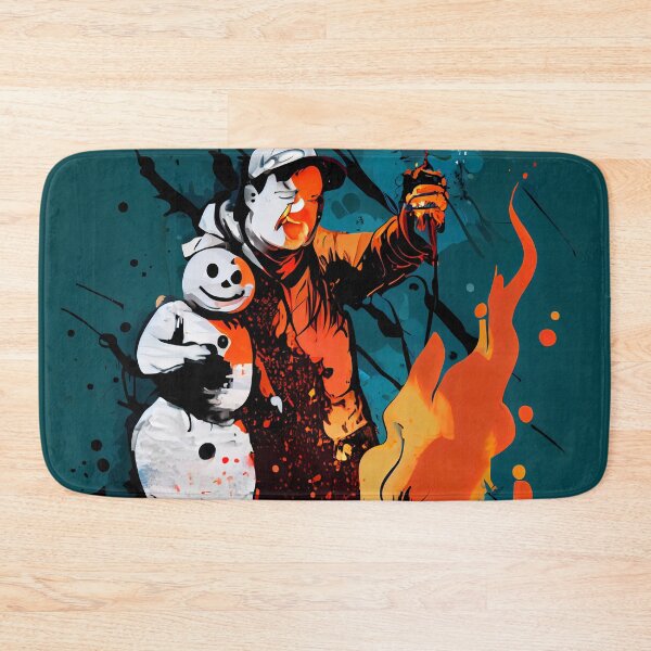 Item preview, #StayFrosty, Snowman Selfie (Art only) designed and sold by David Apricot.