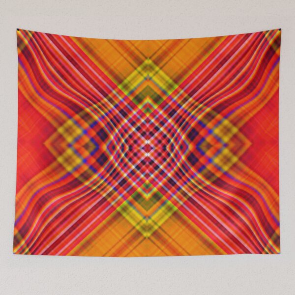 Item preview, SPECIAL CARIBBEAN CHRISTMAS SOUVENIRS - UNIQUE ABSTRACT GEOMETRIC CARIBBEAN VOLUME PAINTING - INNOVATIVE DESIGN OF TRADITIONAL GUADELOUPEAN MADRAS - I LOVE GUADELOUPE GWADA KARUKERA. designed and sold by Ralek.
