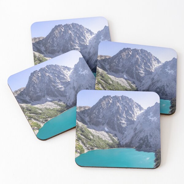 Item preview, Dragontail Peak Over Colchuck Lake Panoramic Photo designed and sold by Open Range Studios.