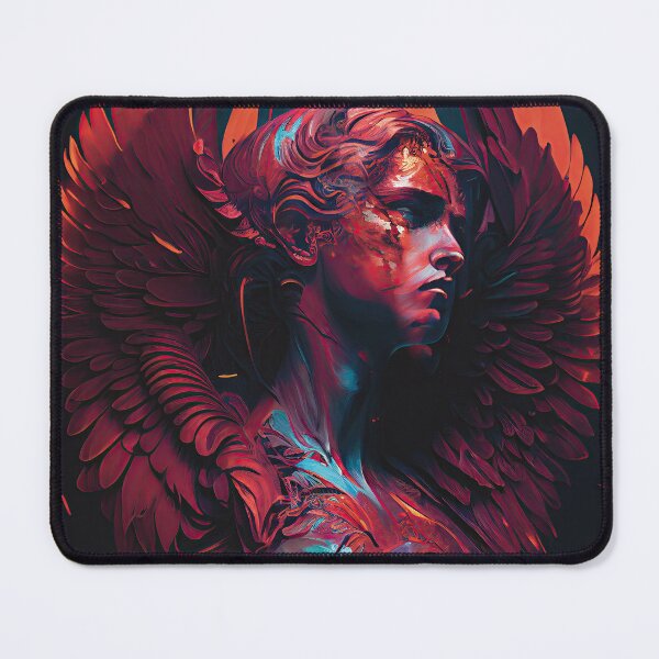 Item preview, Red Wing Succubus Illustration designed and sold by OccultDreams.