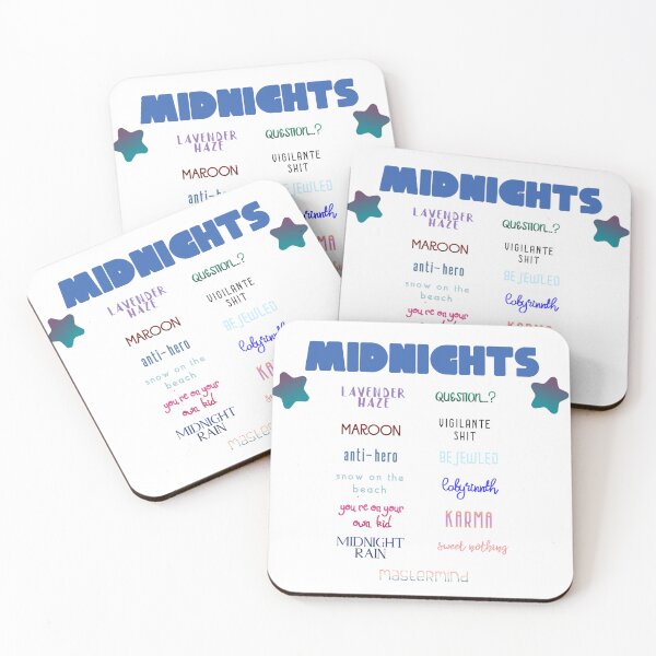 Item preview, Midnights Lineup designed and sold by rileybelle.