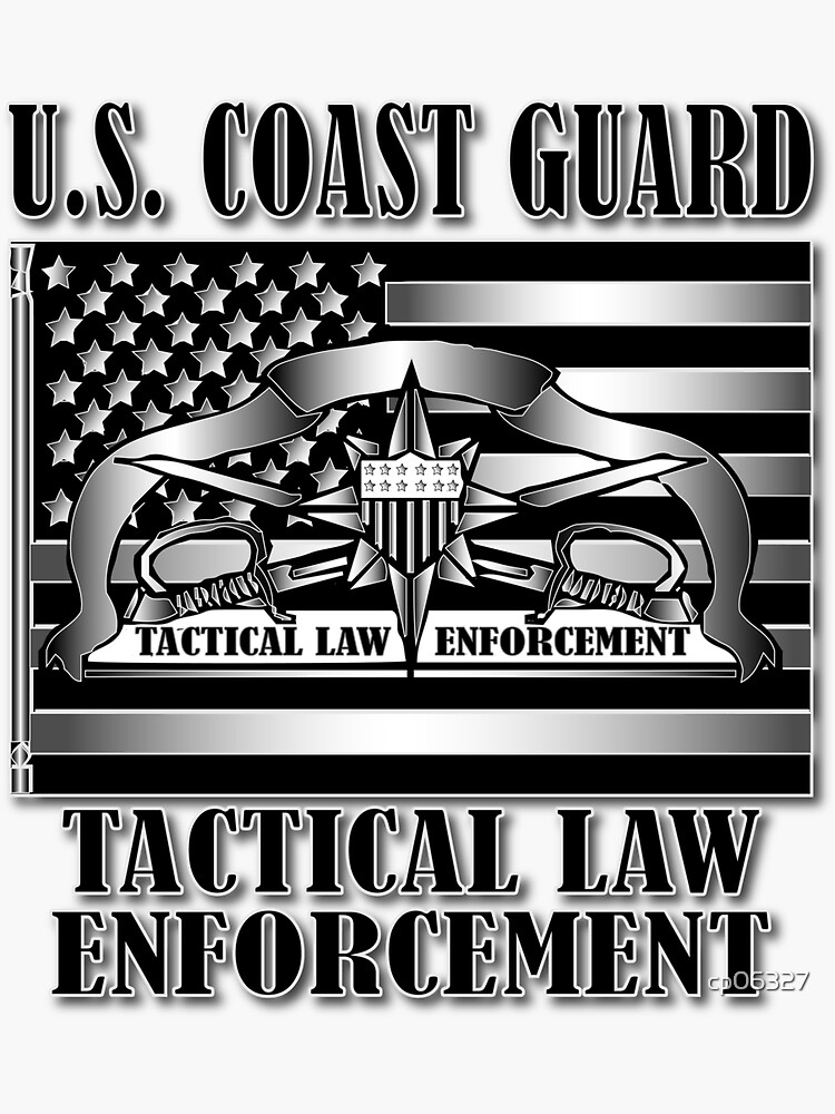 "Tactical Law Enforcement" Sticker for Sale by cp06327 Redbubble