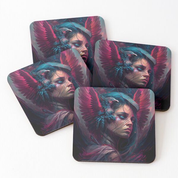 Item preview, Black and Red Succubus designed and sold by OccultDreams.