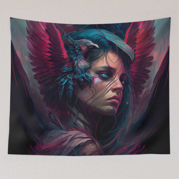 Item preview, Black and Red Succubus designed and sold by OccultDreams.