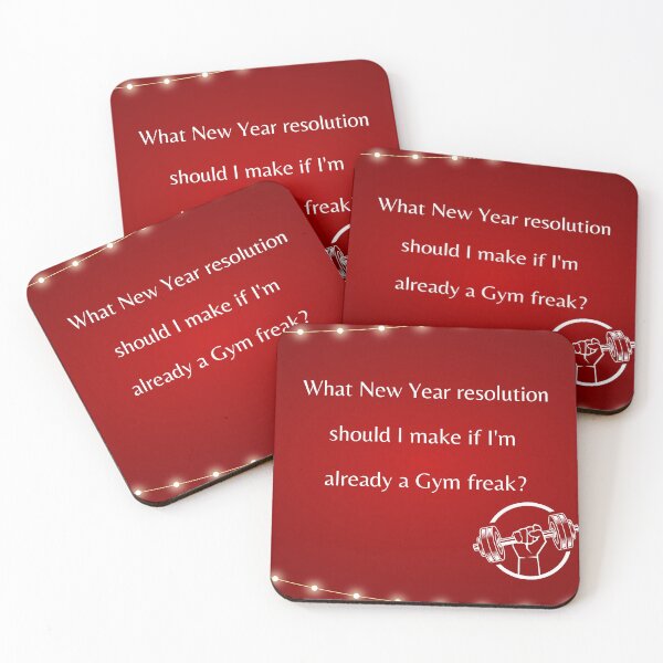 Item preview, Happy New Year funny gym quote Christmas card designed and sold by soniaaseguin.