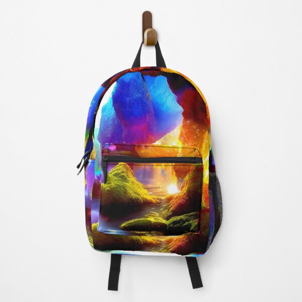 Item preview, Enchanted Caves a magical setting defined by vibrant colors designed and sold by Glimmersmith.