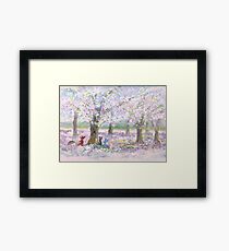 Fletcher fox and friends Framed Print