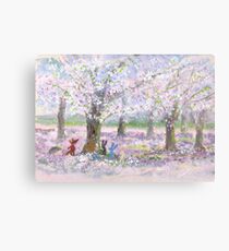 Fletcher fox and friends Canvas Print
