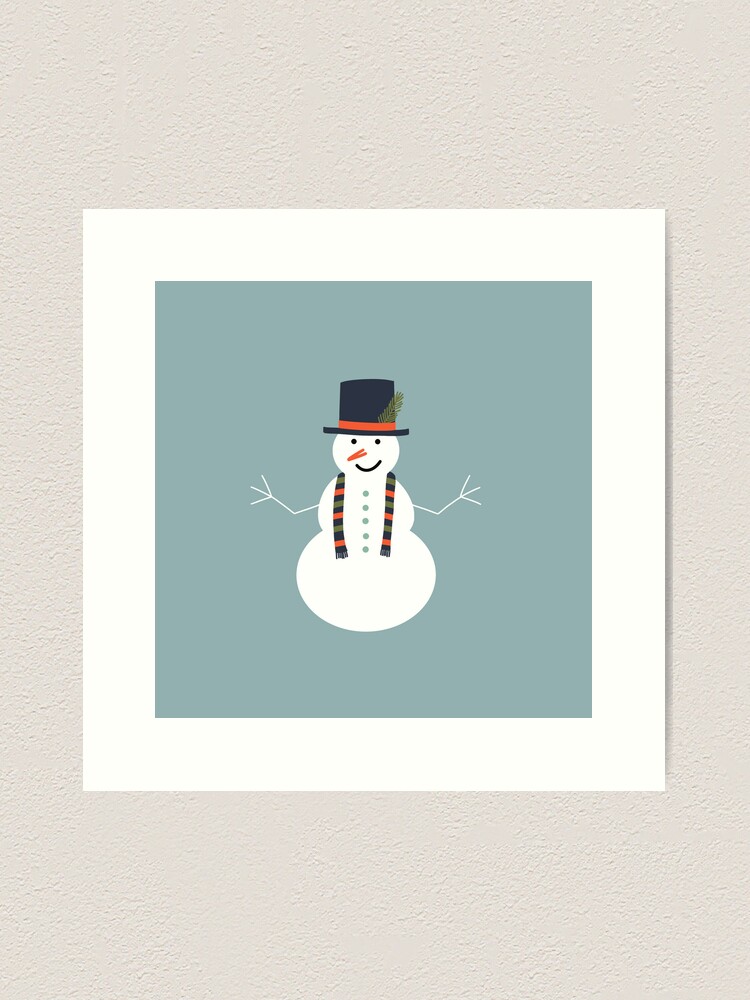 Snowman Top Hat 