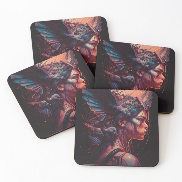 Item preview, Black and Orange Succubus designed and sold by OccultDreams.