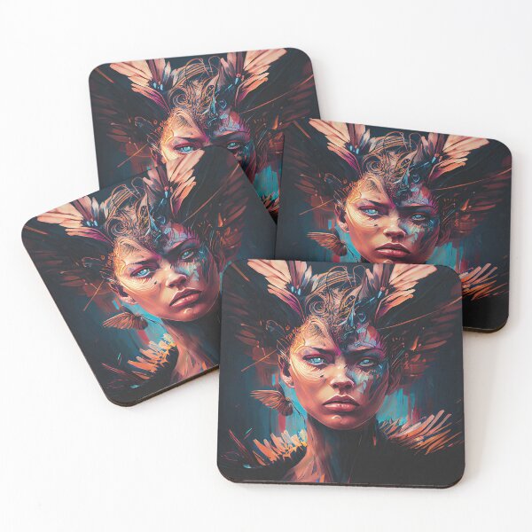 Item preview, Black and Orange Succubus (Variation) designed and sold by OccultDreams.