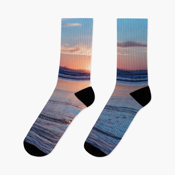 Item preview, Blue Mood Oregon Coast Beach Sunset designed and sold by nancyjcreates.