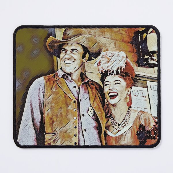 Item preview, Gunsmoke - Marshall Dillon and Miss Kitty designed and sold by deusrex007.