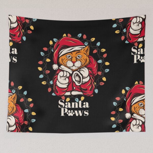 Item preview, Santa Paws Christmas Time  designed and sold by MckinleyArt.