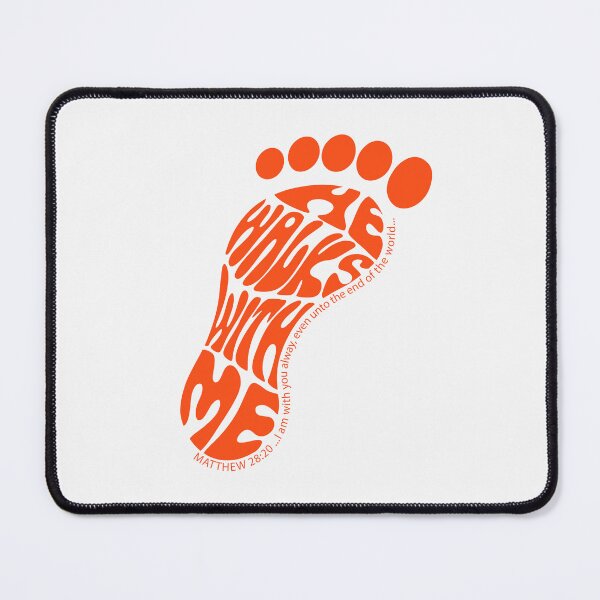 Item preview, He Walks With Me designed and sold by SweetCreekFaith.