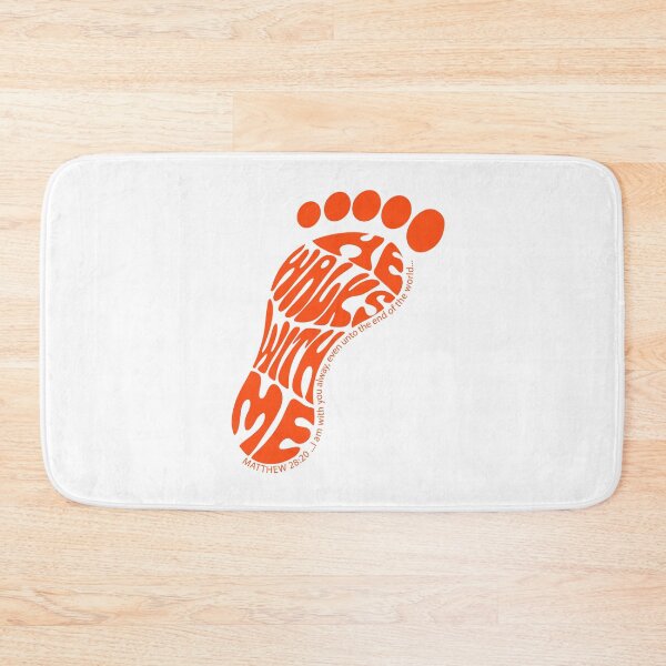 Item preview, He Walks With Me designed and sold by SweetCreekFaith.