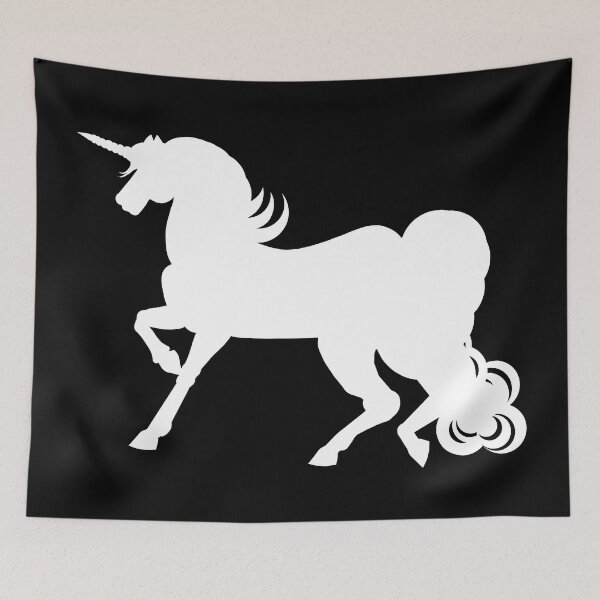 Item preview, White Unicorn Silhouette  designed and sold by blakcirclegirl.