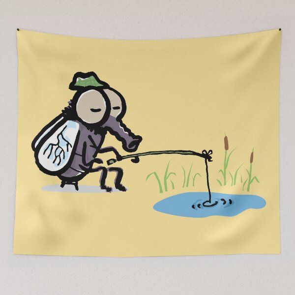 Item preview, fly, fishing designed and sold by greendeer.