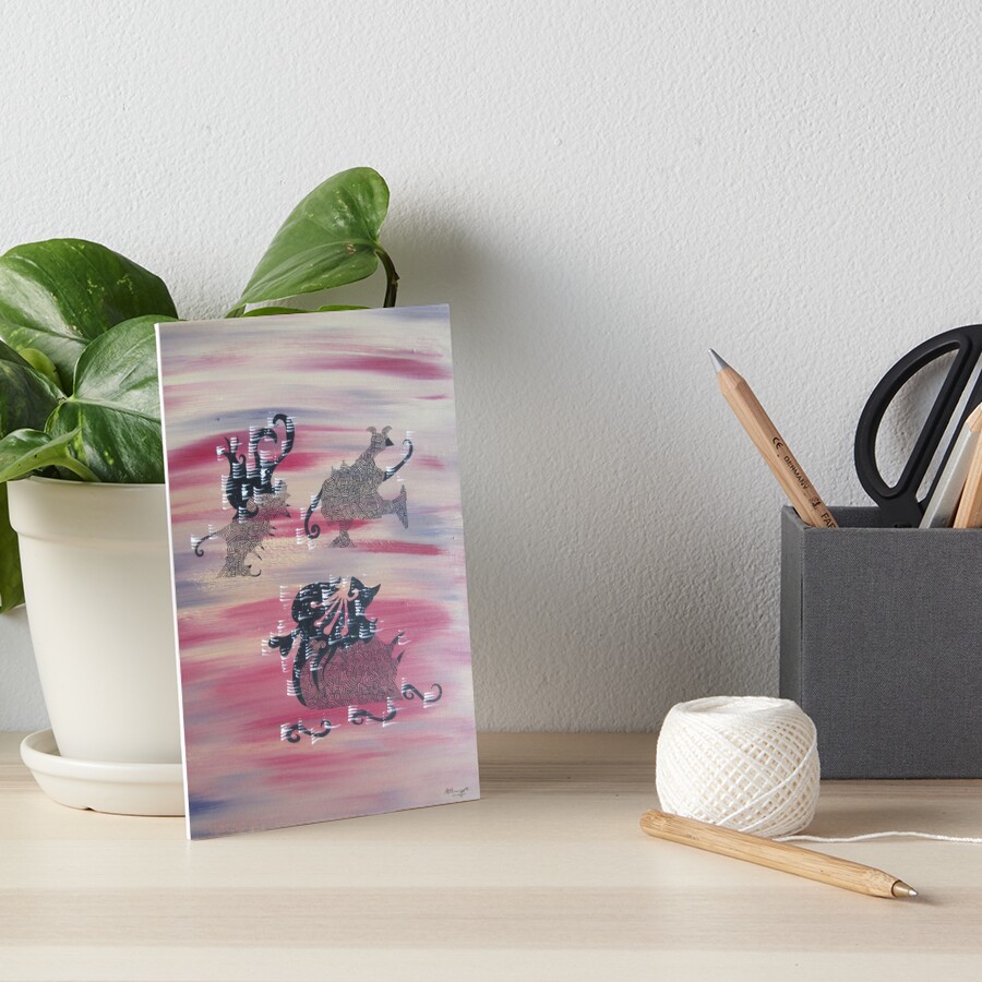 Item preview, Art Board Print designed and sold by Rouzaire.