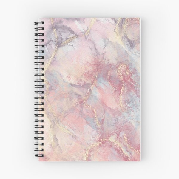 Artikelvorschau, Ästhetische und elegante Janzay Trending Marble Swirls in Rosa und Gold entworfen und verkauft von Janzay.