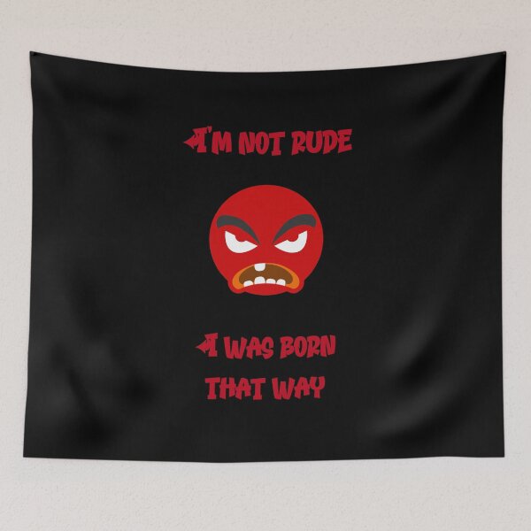 Item preview, I'm not rude designed and sold by LifeofWindy.