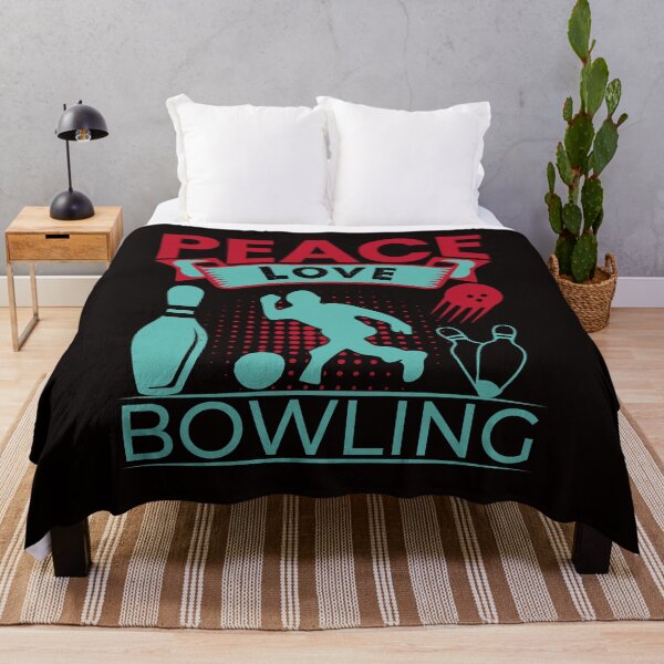 Item preview, Peace Love Bowling designed and sold by netdota.