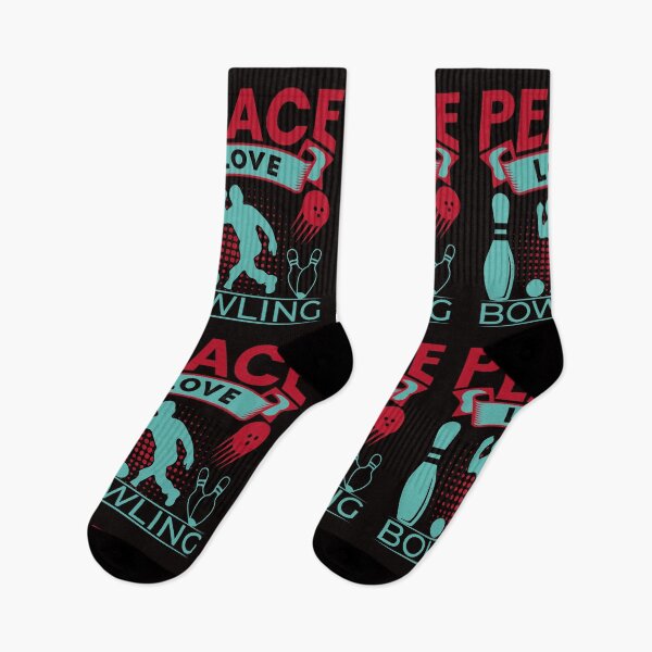 Item preview, Peace Love Bowling designed and sold by netdota.