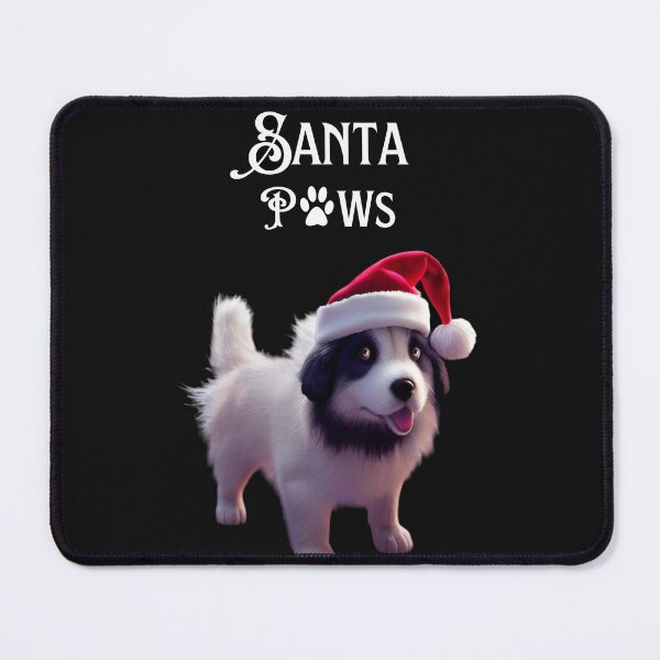 Item preview, Santa Paws Christmas Time designed and sold by MckinleyArt.