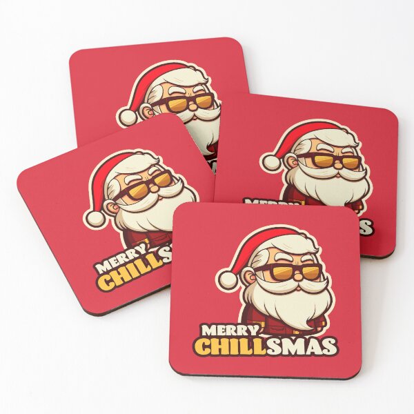 Item preview, Merry Chillsmas || Funny Chill Santa Character designed and sold by MadSwellDesigns.