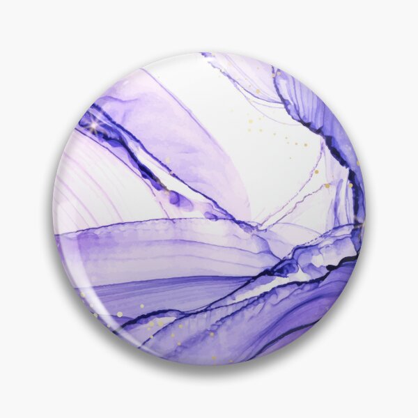Artikelvorschau, Ästhetische und elegante Janzay Trending Marble Swirls in Weiß und Lila entworfen und verkauft von Janzay.
