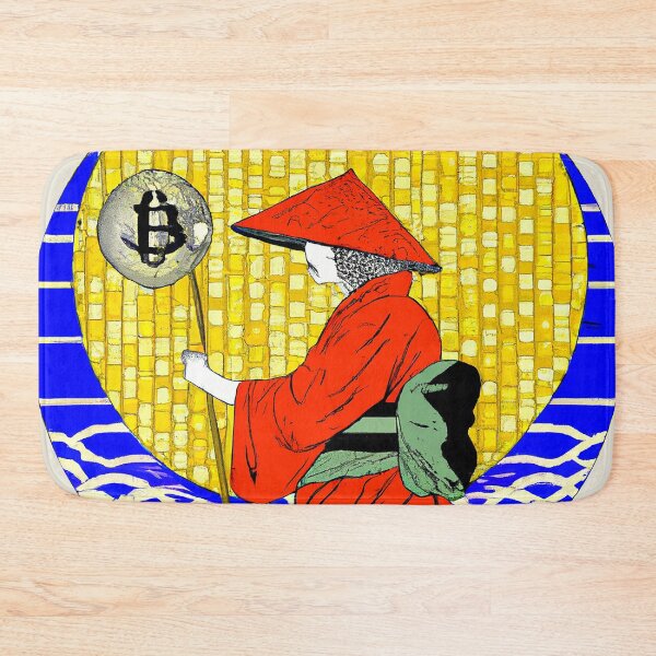 Item preview, Bitcoin Ukiyo-e designed and sold by ClothingnCrypto.