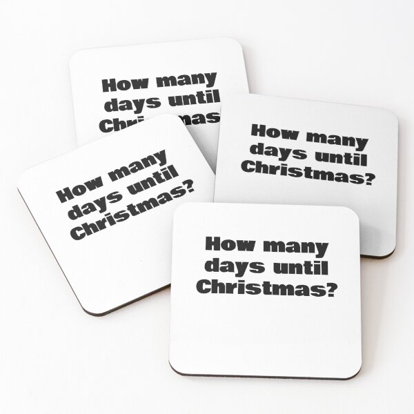 Item preview, How many days until Christmas? designed and sold by KiziuMiziu ⭐⭐⭐⭐⭐.