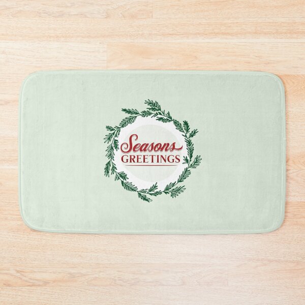 Item preview, Seasons Greetings Pine Wreath designed and sold by Melissa Mielke.