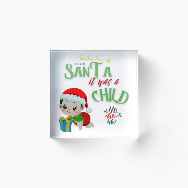 Artikelvorschau, Der liebe Weihnachtsmann war ein Kind .... HOHOHO .... - Weihnachtszeit - Weihnachtsmann - Weihnachten entworfen und verkauft von SoulMindShop2.