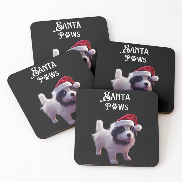 Item preview, Santa Paws Christmas Time  designed and sold by MckinleyArt.