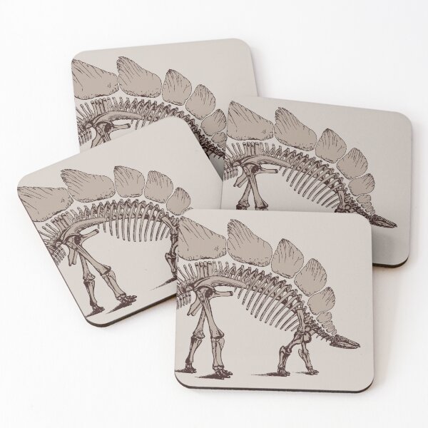 Item preview, stegosaurus skeleton designed and sold by lalatrash.