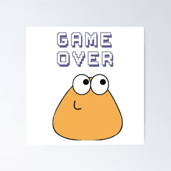 hungry pou :( Poster for Sale by Neesu