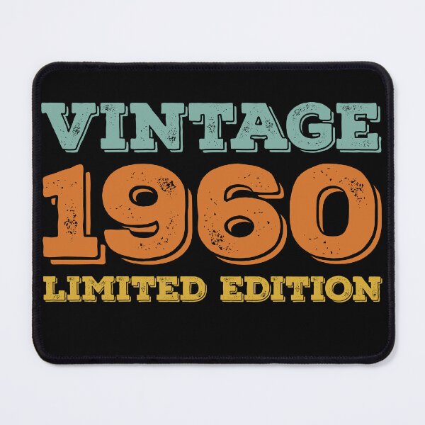 Item preview, VINTAGE 1960 LIMITED EDITION DISTRESSED RETRO BIRTHDAY GIFT IDEA designed and sold by Kipcio.