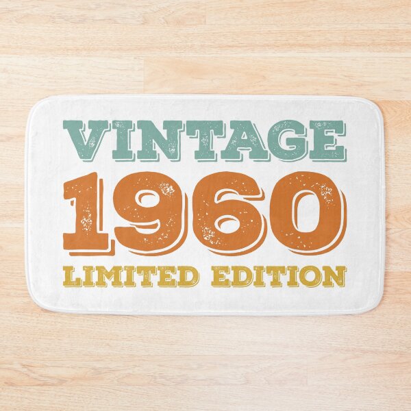 Item preview, VINTAGE 1960 LIMITED EDITION DISTRESSED RETRO BIRTHDAY GIFT IDEA designed and sold by Kipcio.