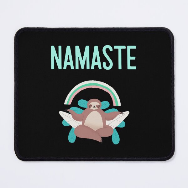 Item preview, Funny Yoga and Sloth Namaste designed and sold by Queen1120.