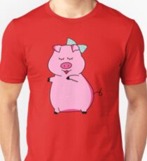Piggy Pink Unisex T-Shirt