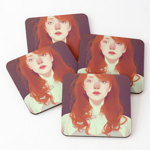 Item preview, Illustrated Redhead designed and sold by HauntedWitch.