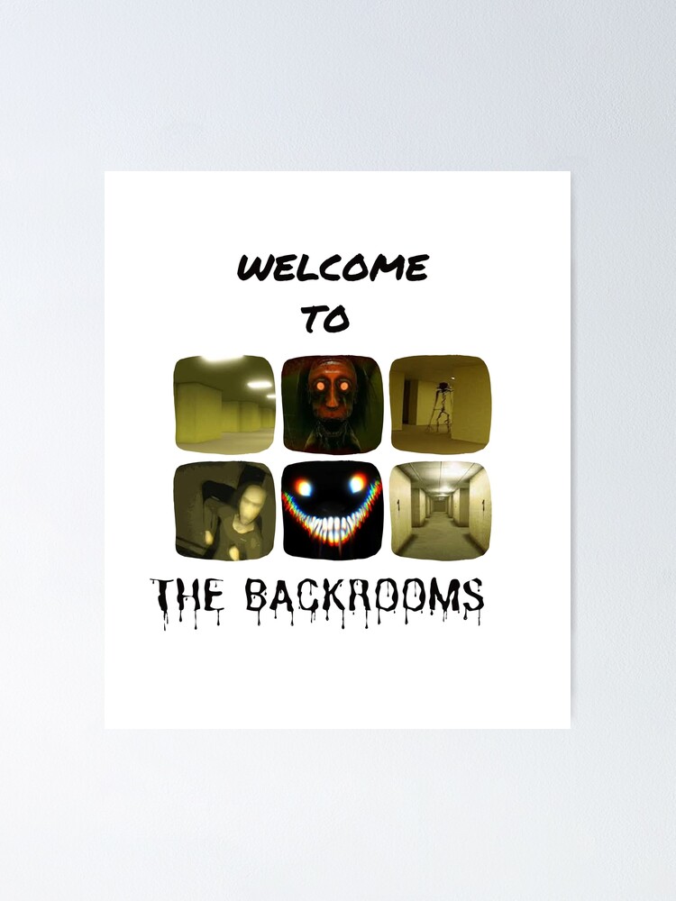 THE BACKROOMS Sticker for Sale by gallerygifts